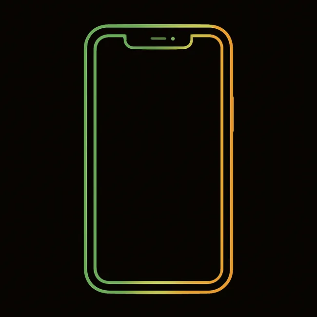 Ilustração de um celular